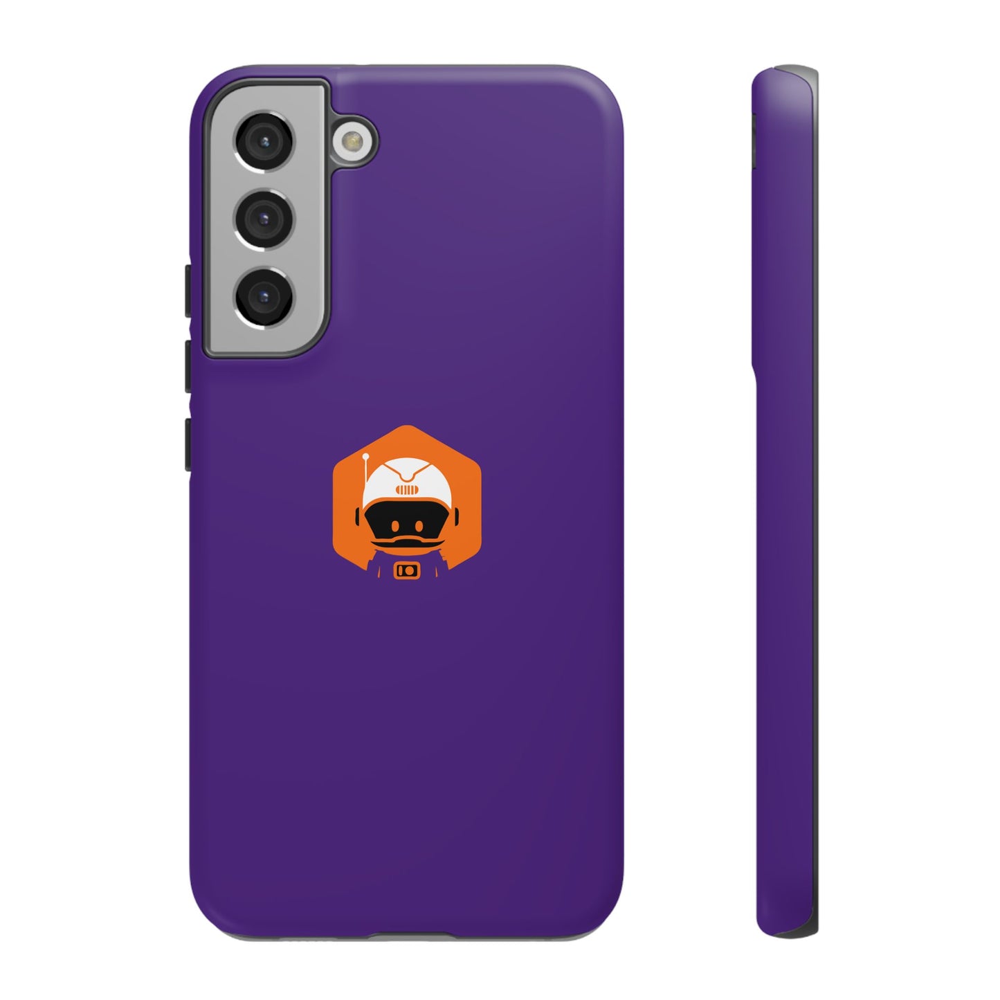 Tough Cases: Dual-Layer Durability in Bold Purple!