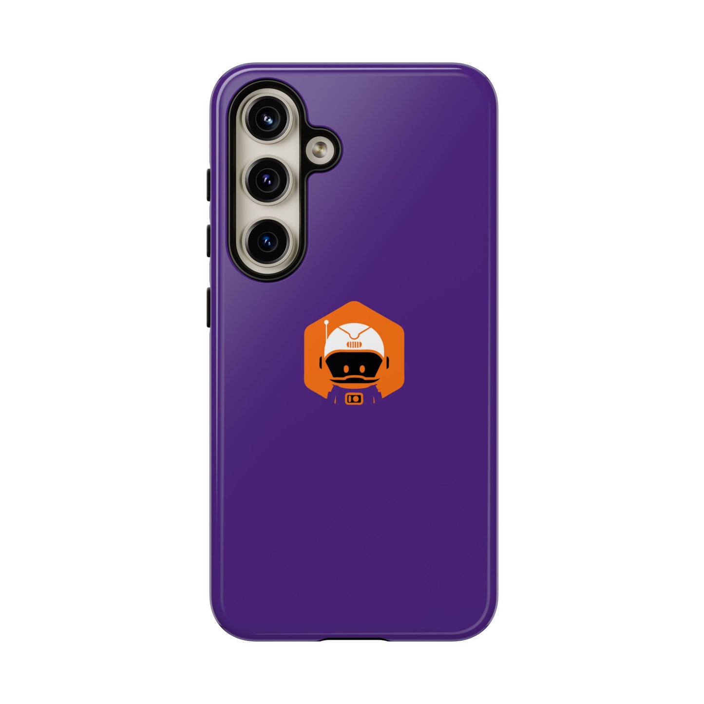 Tough Cases: Dual-Layer Durability in Bold Purple!