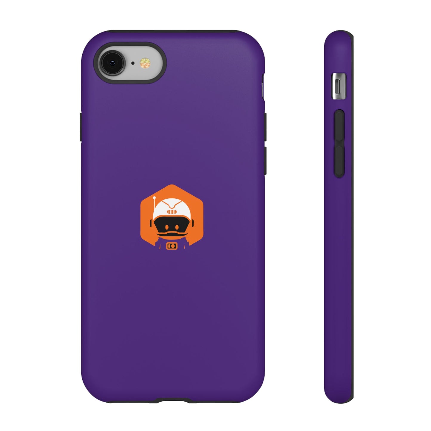 Tough Cases: Dual-Layer Durability in Bold Purple!