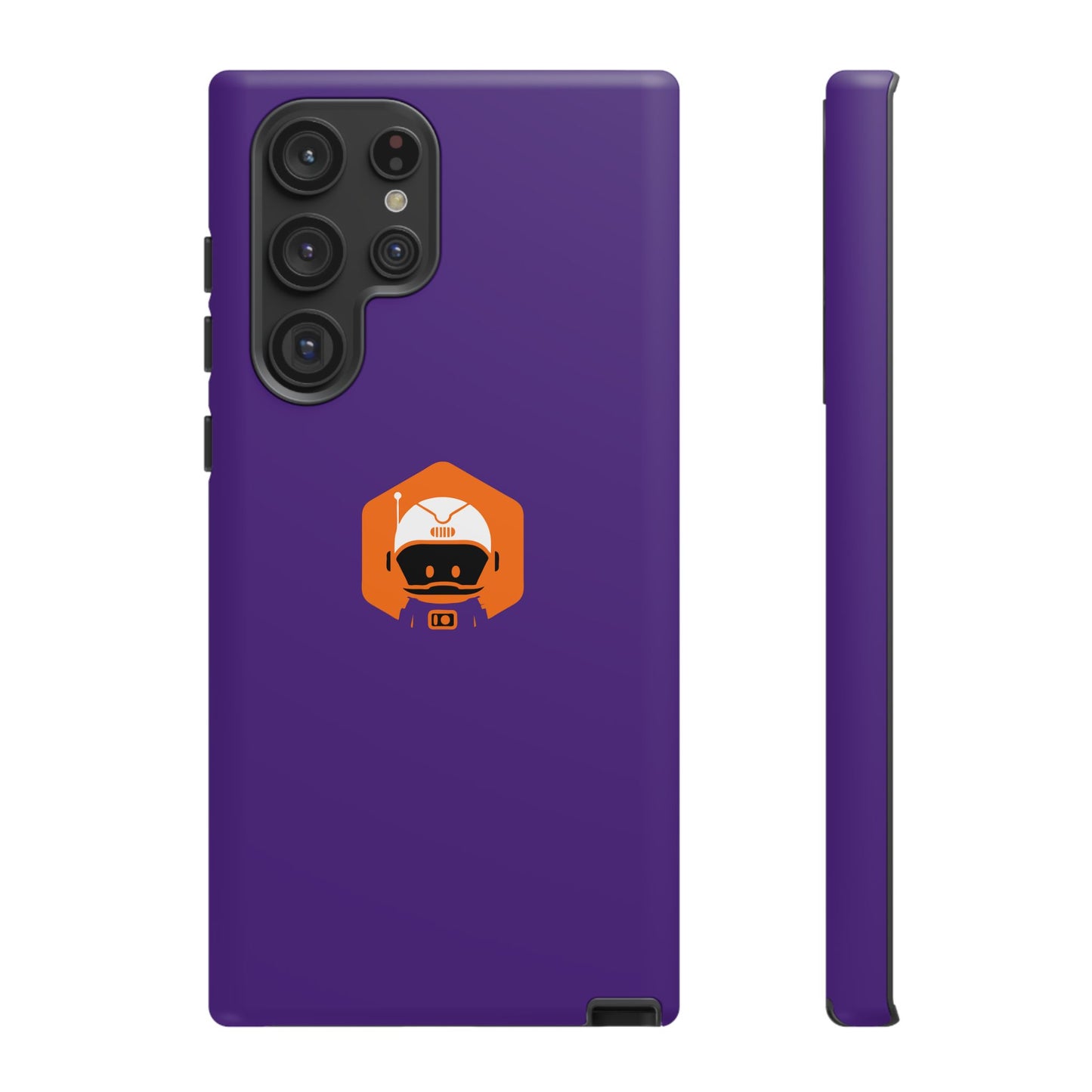 Tough Cases: Dual-Layer Durability in Bold Purple!