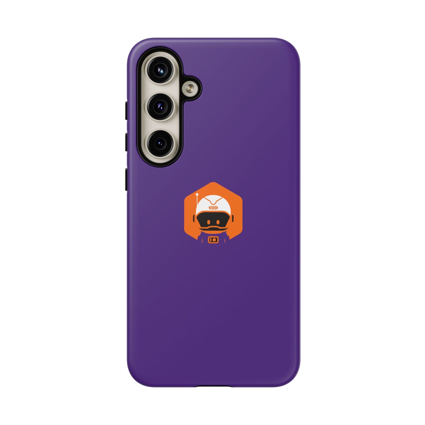 Tough Cases: Dual-Layer Durability in Bold Purple!