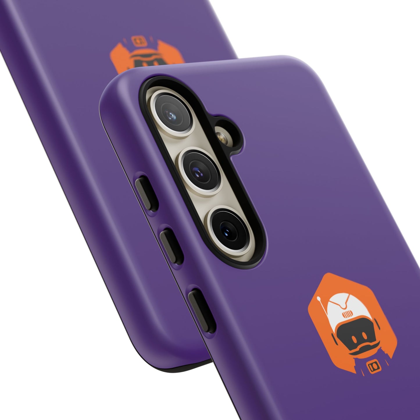 Tough Cases: Dual-Layer Durability in Bold Purple!