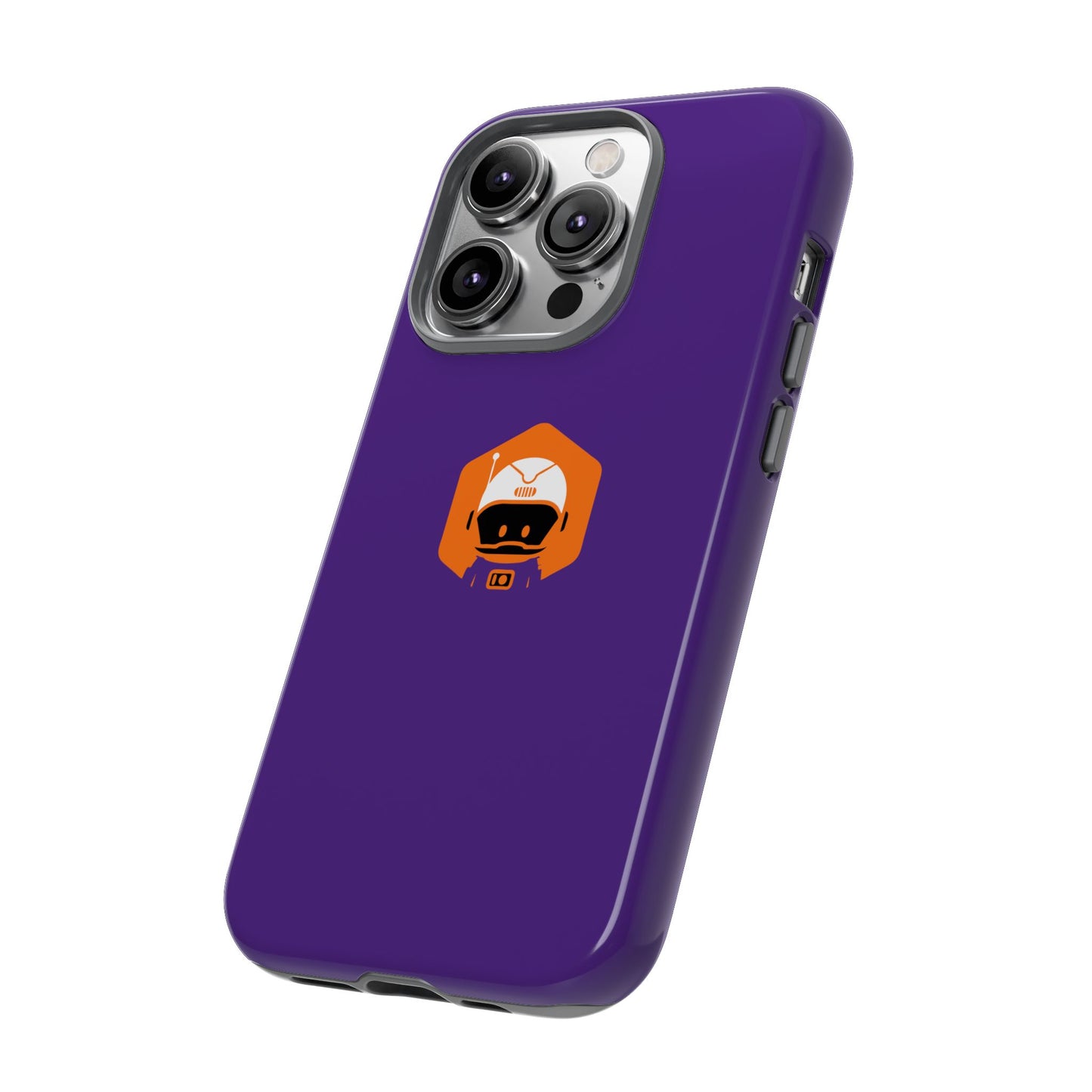 Tough Cases: Dual-Layer Durability in Bold Purple!