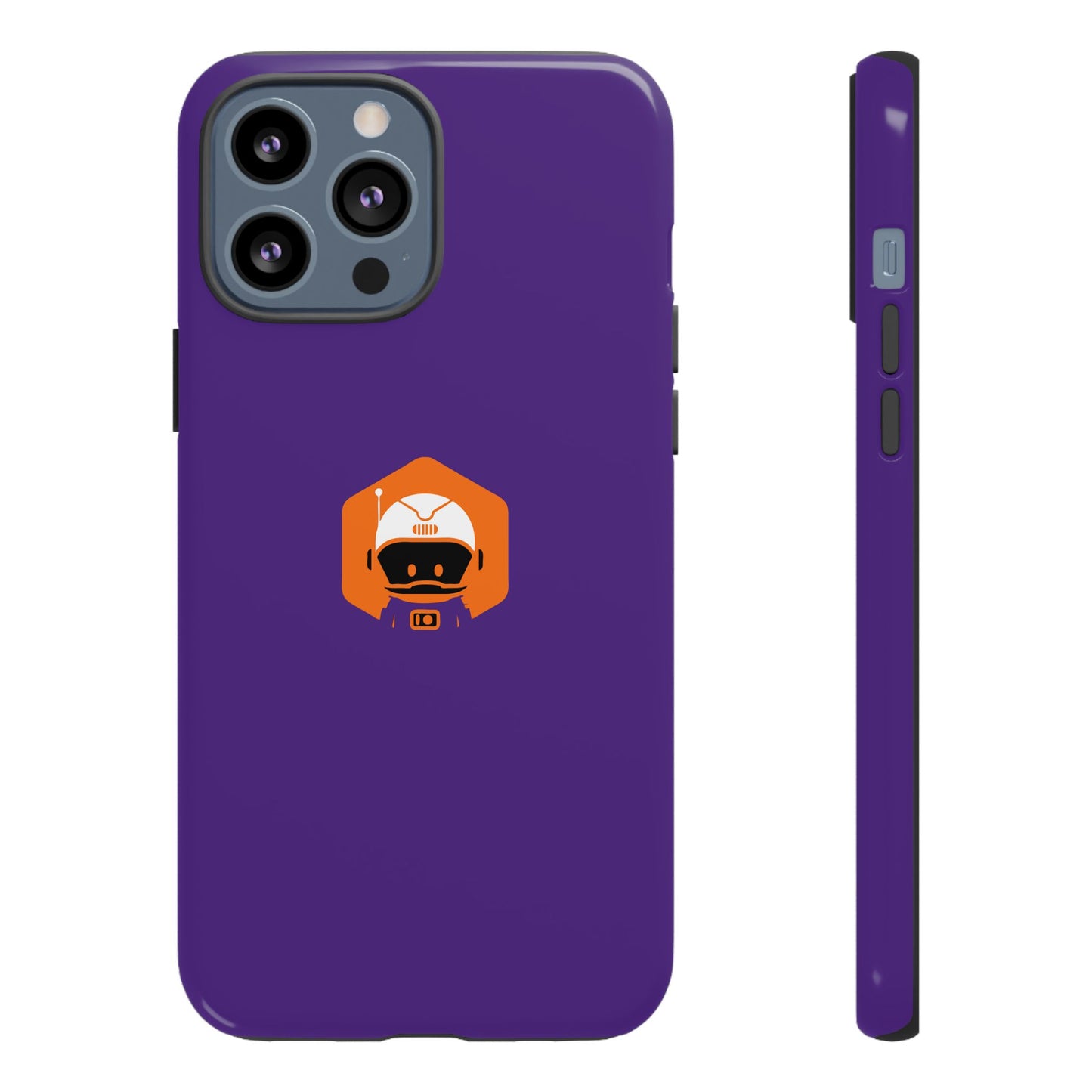 Tough Cases: Dual-Layer Durability in Bold Purple!