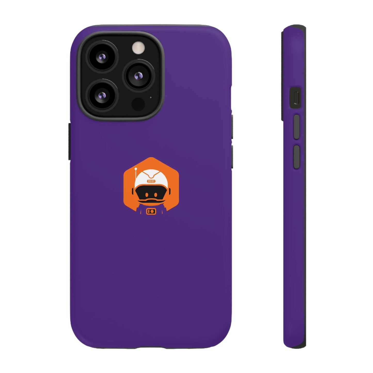 Tough Cases: Dual-Layer Durability in Bold Purple!