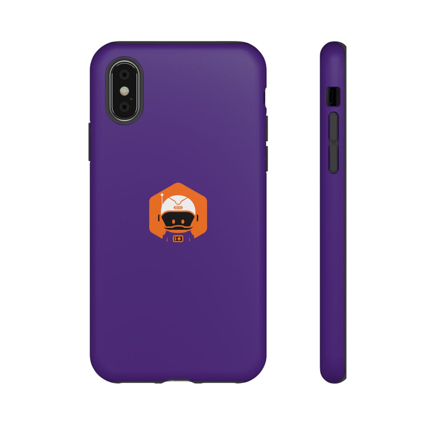 Tough Cases: Dual-Layer Durability in Bold Purple!