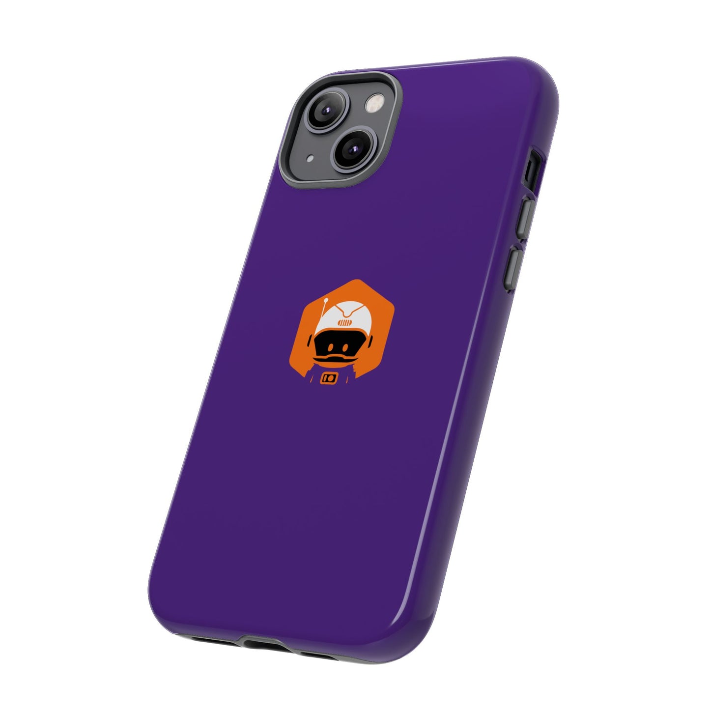 Tough Cases: Dual-Layer Durability in Bold Purple!