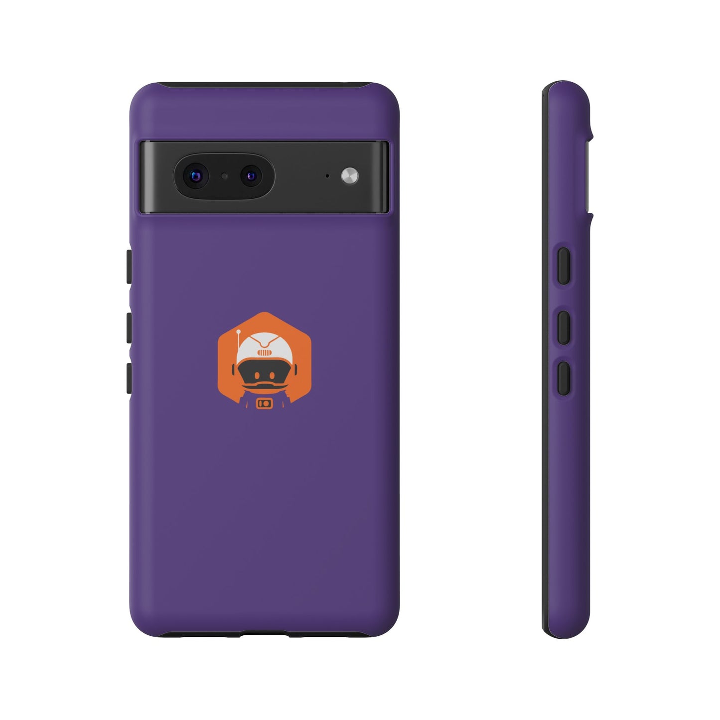 Tough Cases: Dual-Layer Durability in Bold Purple!