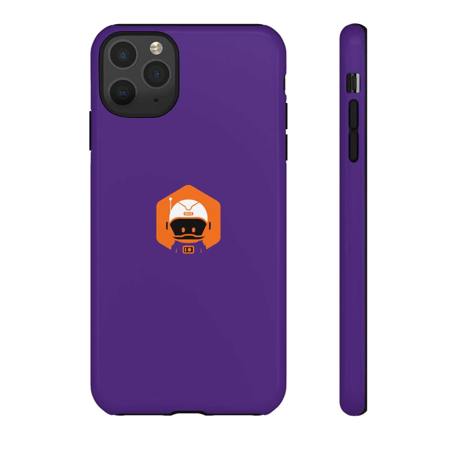 Tough Cases: Dual-Layer Durability in Bold Purple!