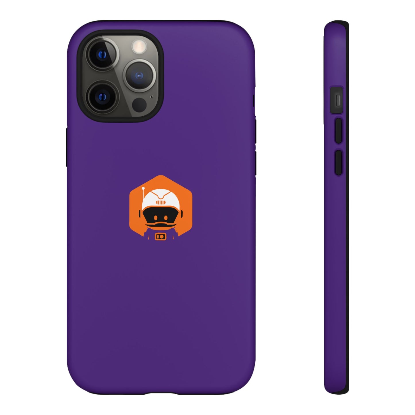 Tough Cases: Dual-Layer Durability in Bold Purple!