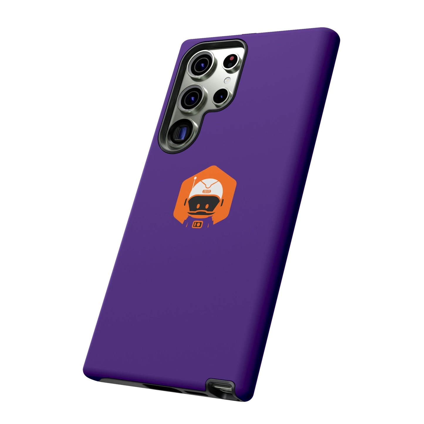 Tough Cases: Dual-Layer Durability in Bold Purple!