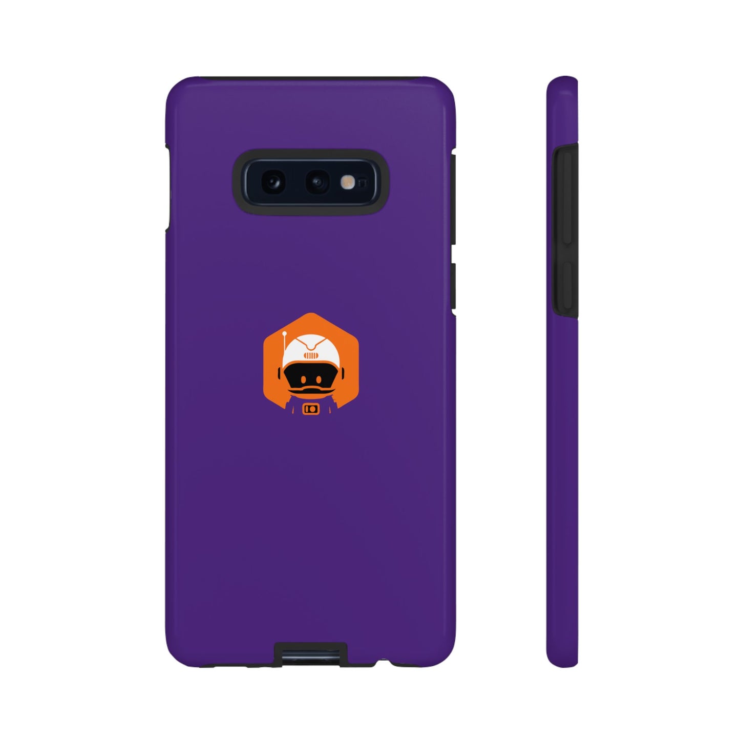 Tough Cases: Dual-Layer Durability in Bold Purple!