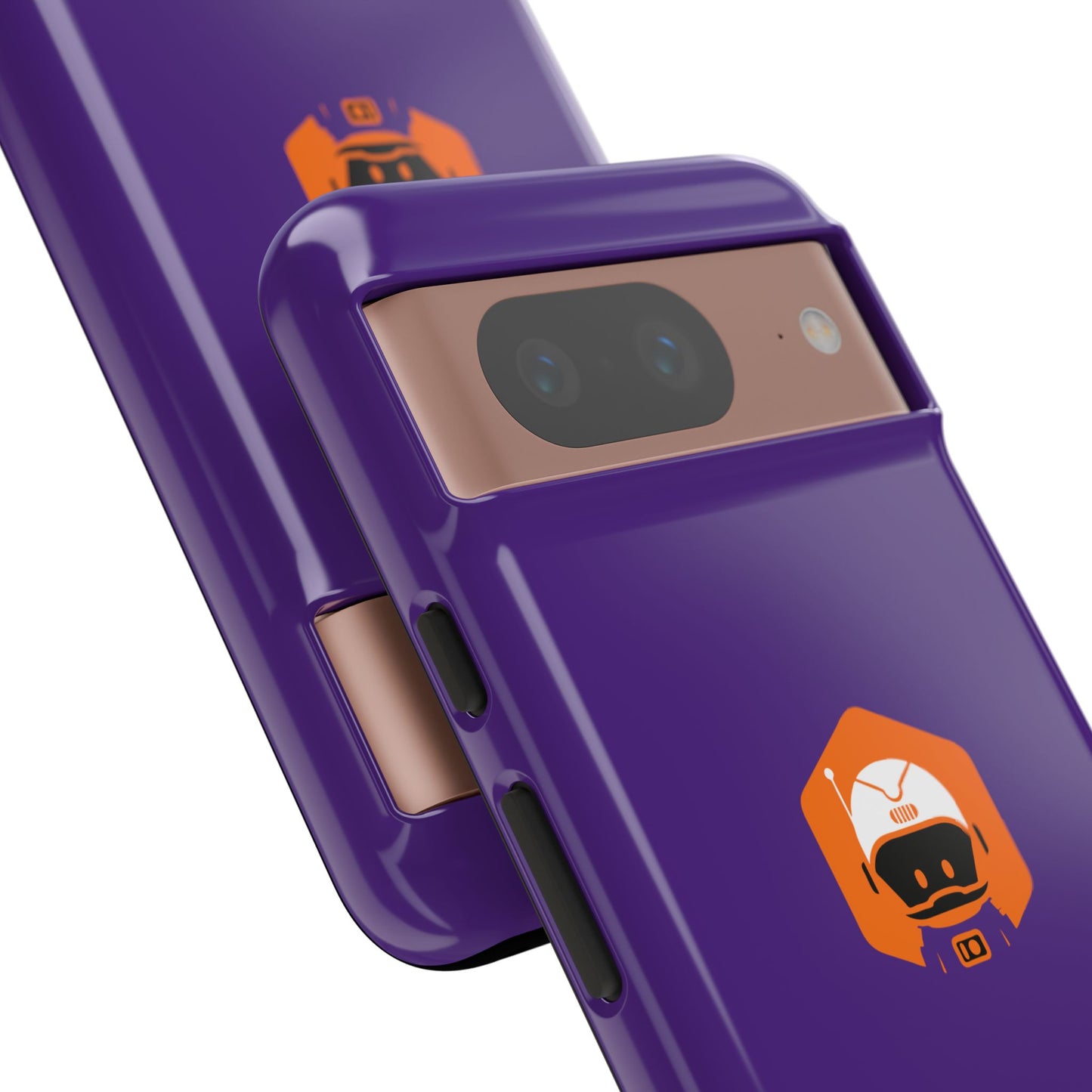 Tough Cases: Dual-Layer Durability in Bold Purple!