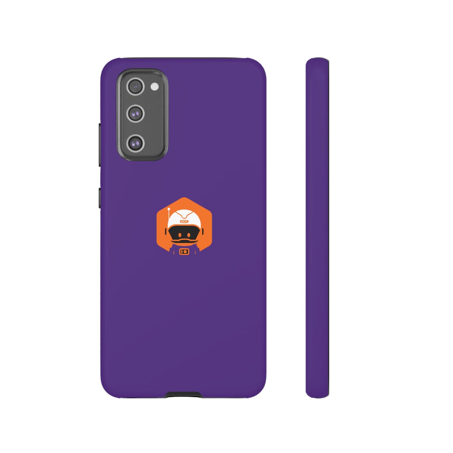 Tough Cases: Dual-Layer Durability in Bold Purple!