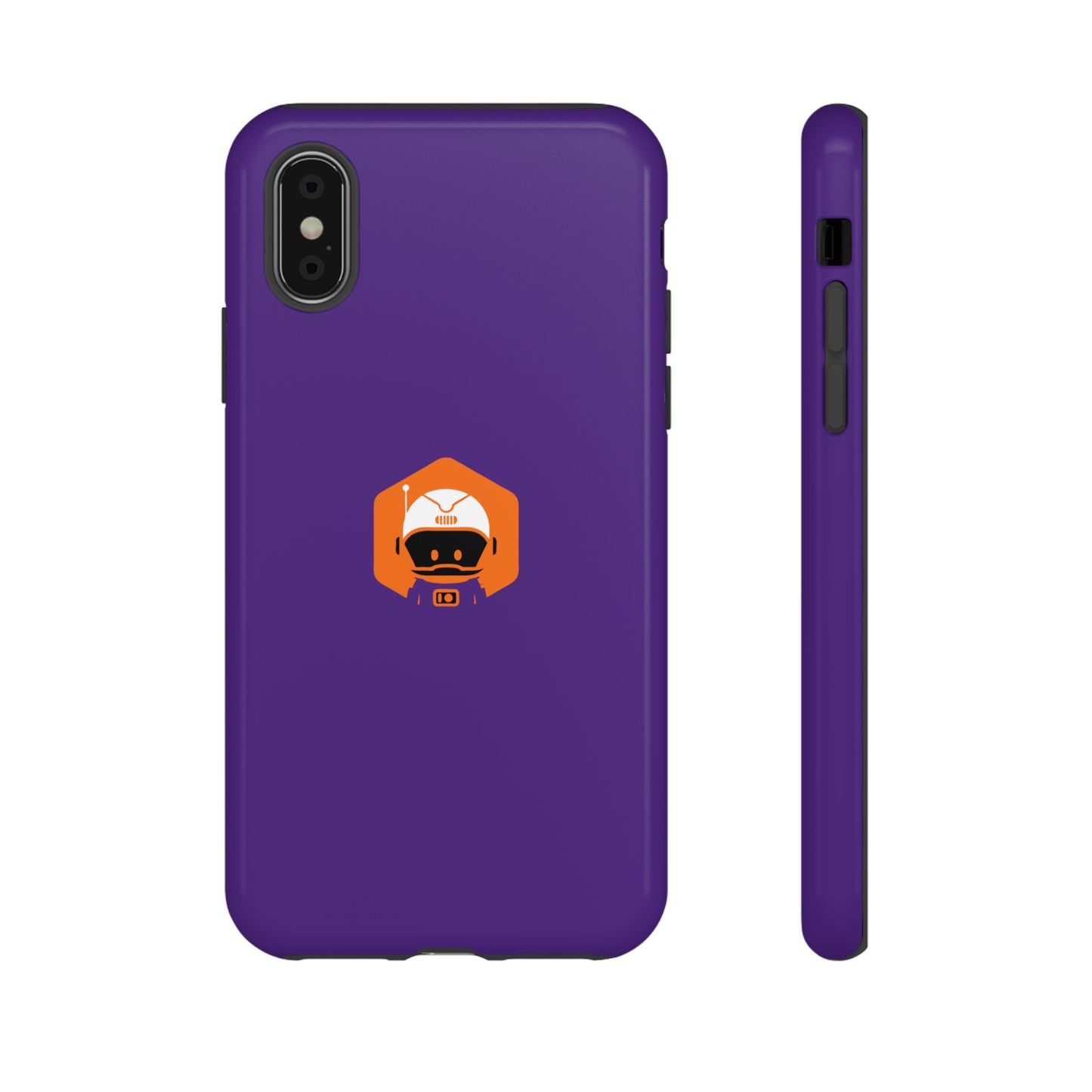 Tough Cases: Dual-Layer Durability in Bold Purple!