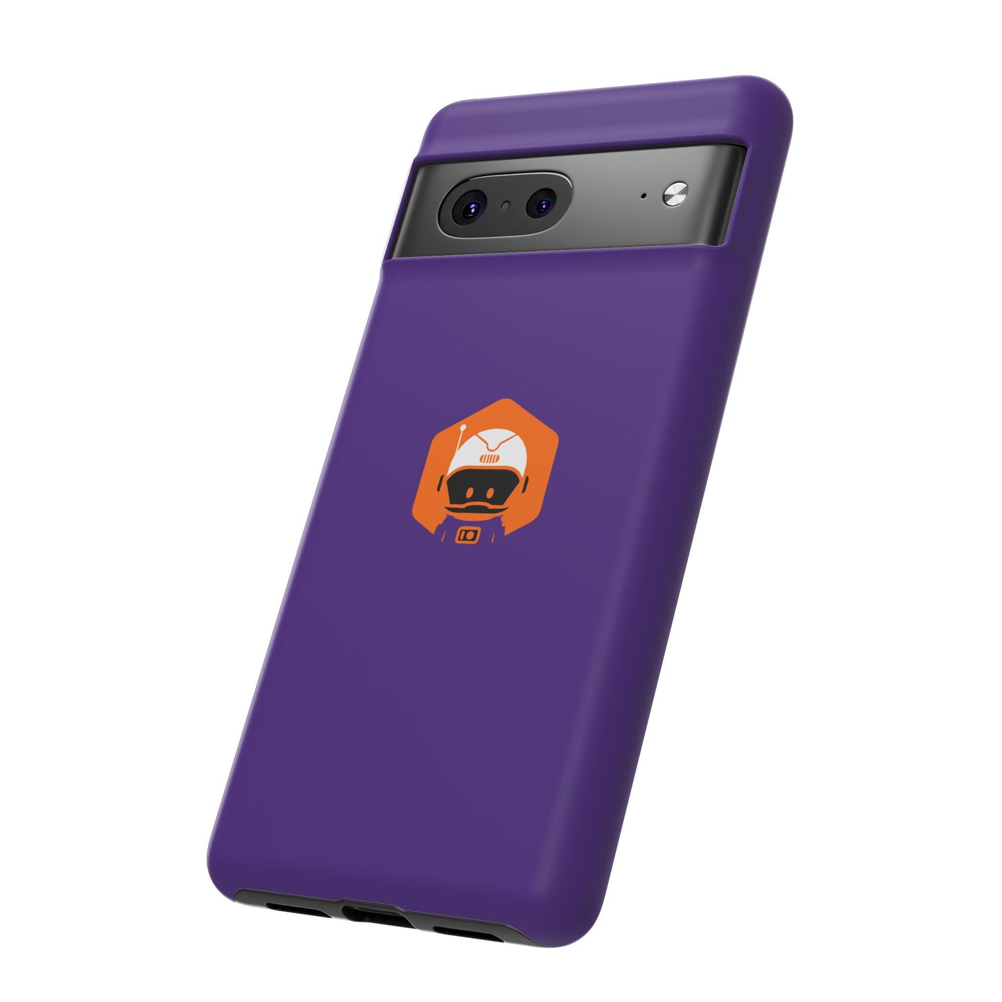 Tough Cases: Dual-Layer Durability in Bold Purple!