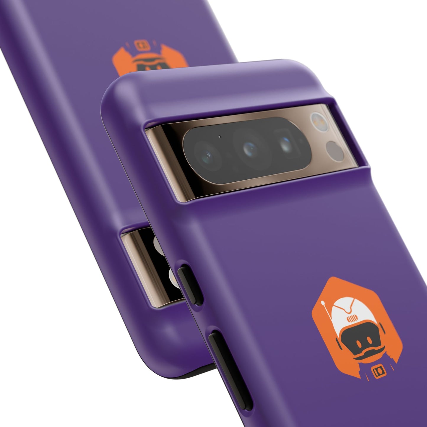 Tough Cases: Dual-Layer Durability in Bold Purple!