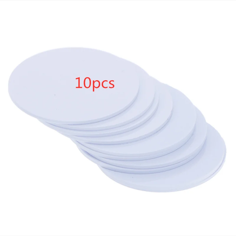 NTAG215 NFC Smart Cards – Rewritable PVC Contactless Cards (Pack of 10)