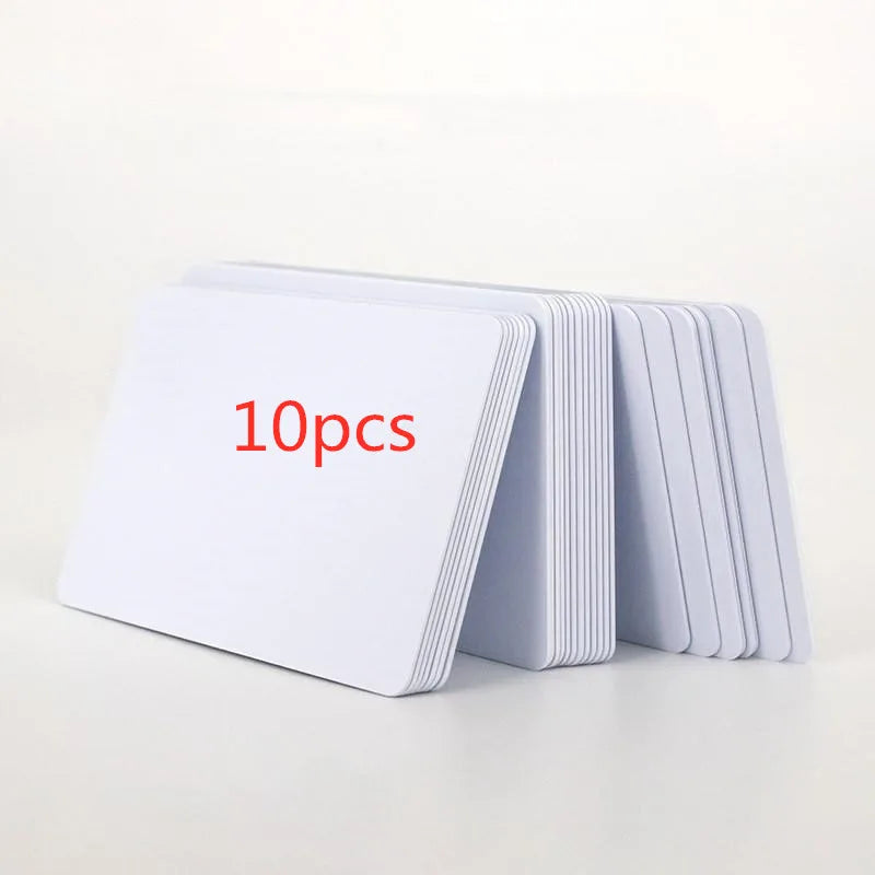 NTAG215 NFC Smart Cards – Rewritable PVC Contactless Cards (Pack of 10)