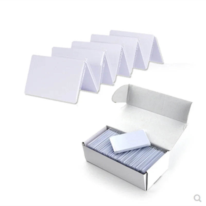 NTAG215 NFC Smart Cards – Rewritable PVC Contactless Cards (Pack of 10)