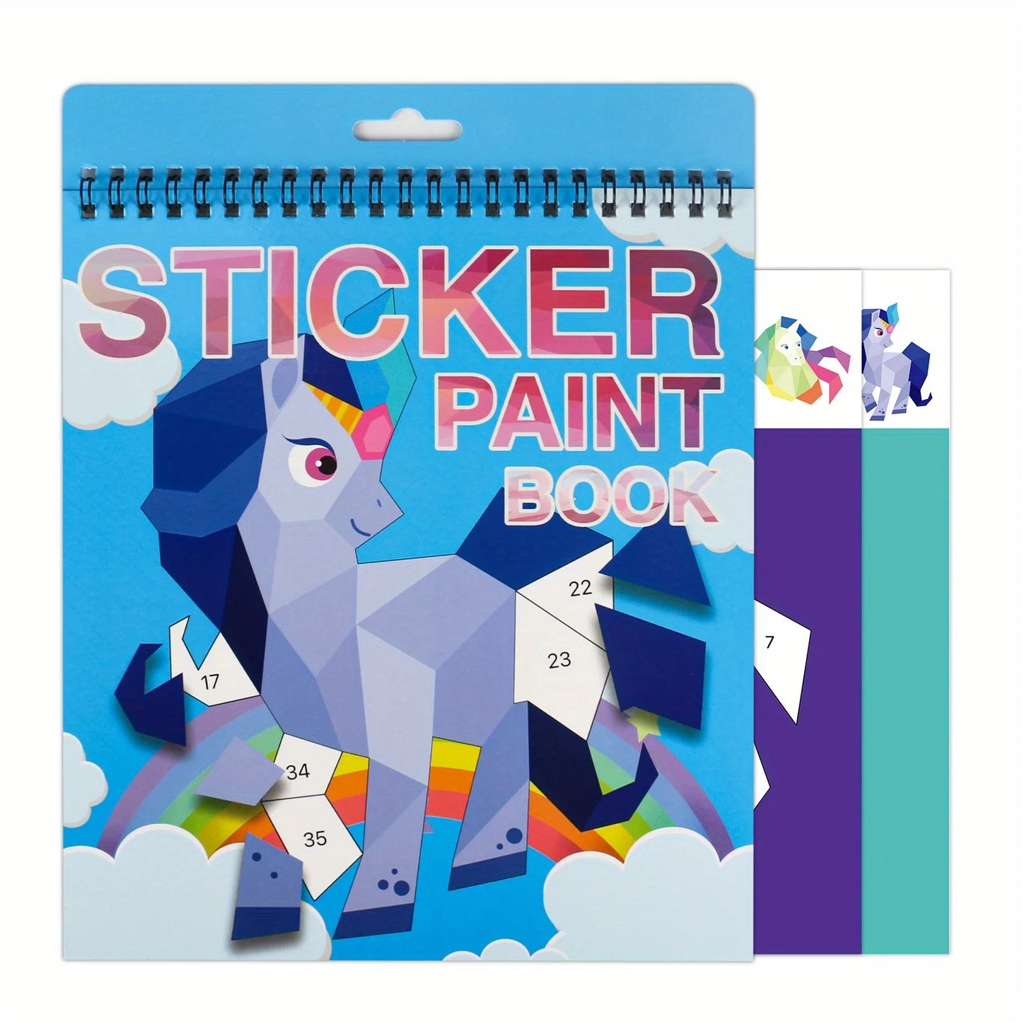 Paint by Sticker Book | Creative Sticker Art for Kids