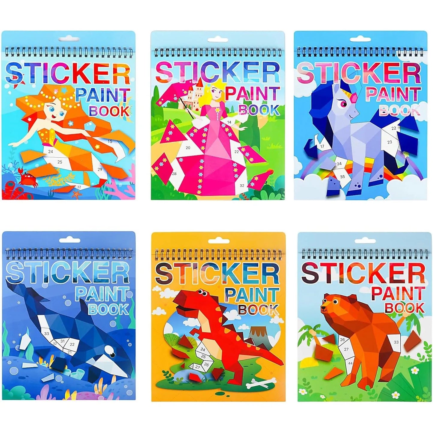 Paint by Sticker Book | Creative Sticker Art for Kids