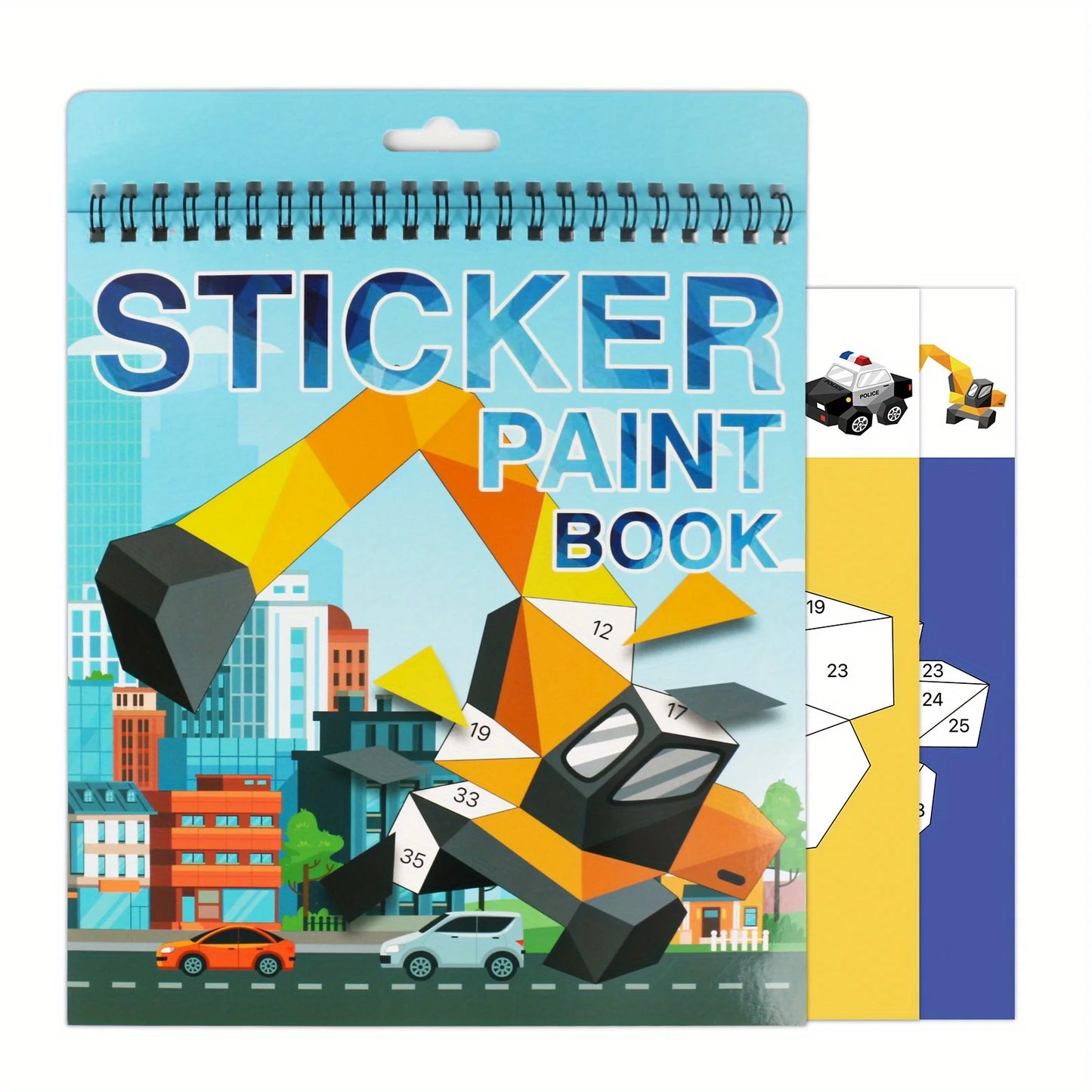 Paint by Sticker Book | Creative Sticker Art for Kids